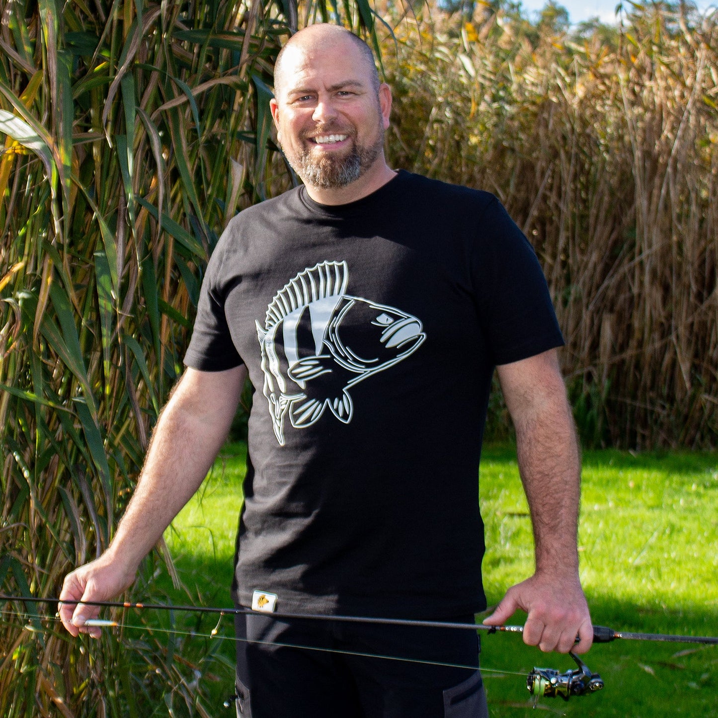 T-Shirt - Perch Attack X Custom Fishing Scale