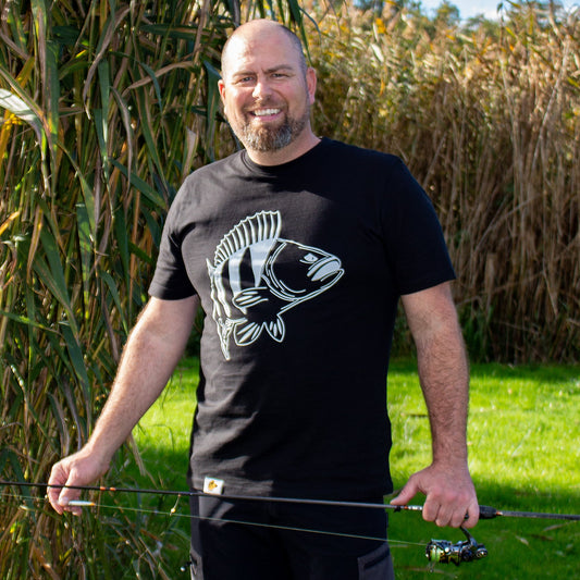 T-Shirt - Perch Attack X Custom Fishing Scale