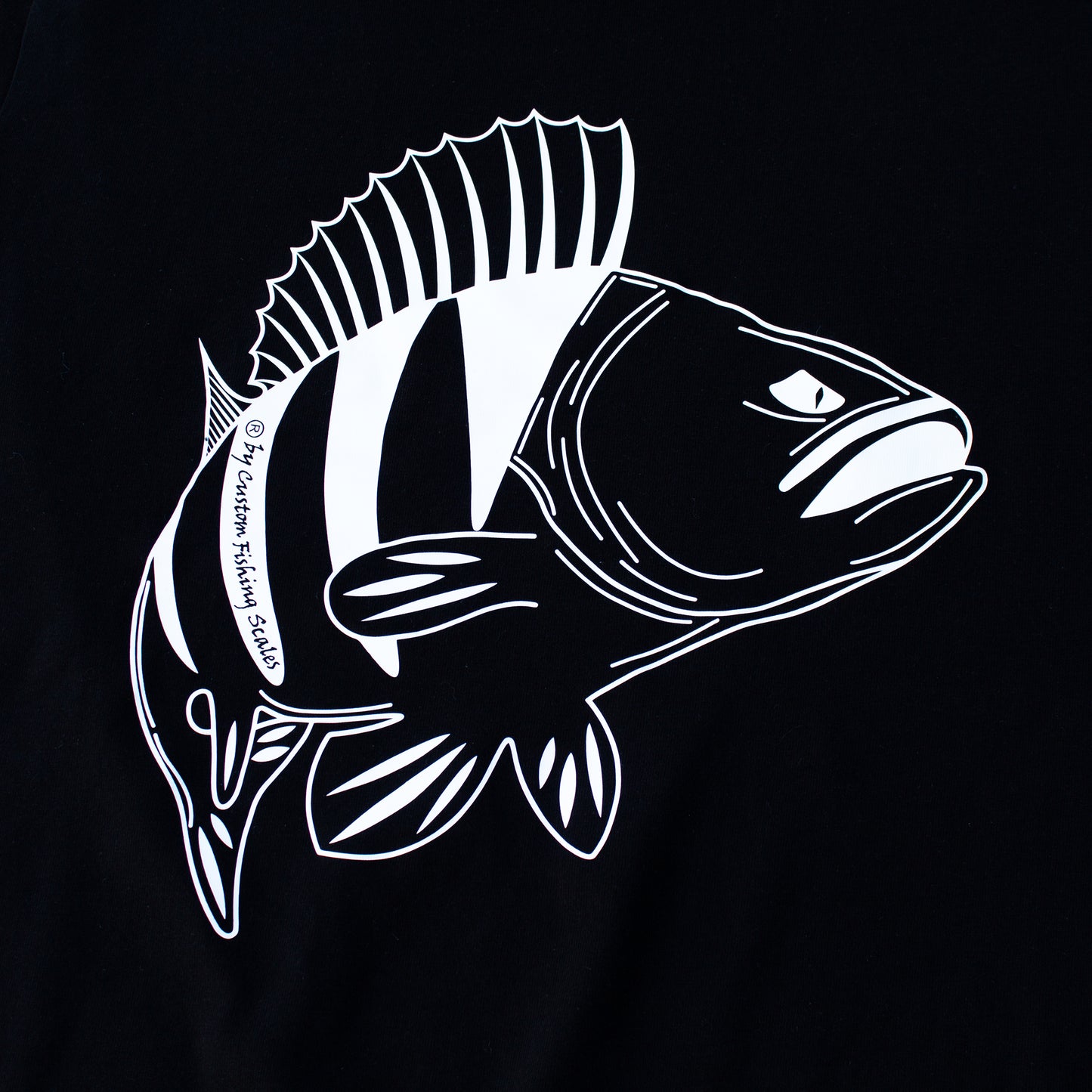 T-Shirt - Perch Attack X Custom Fishing Scale